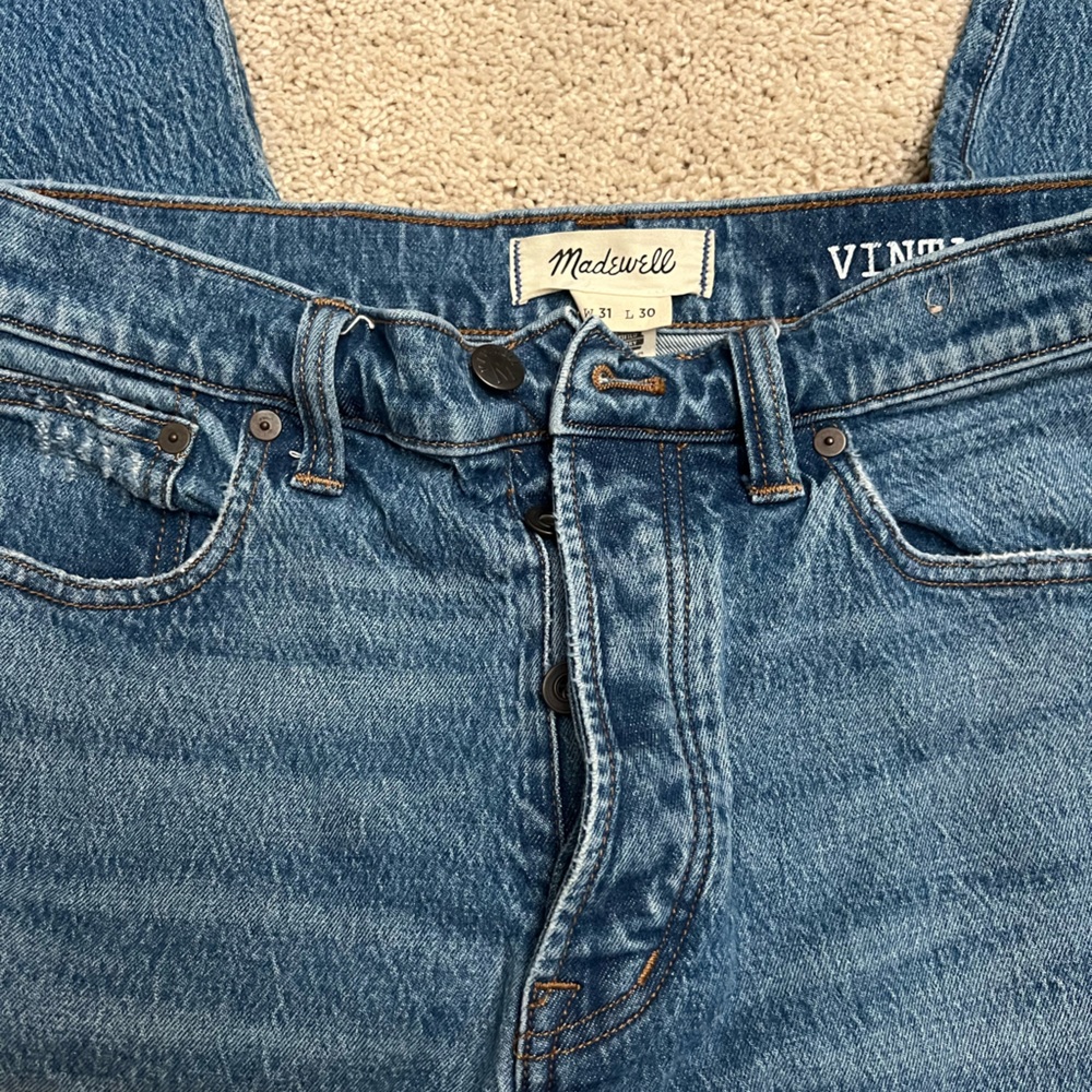 Vintage Taper Jeans in Marcey Wash 31x30